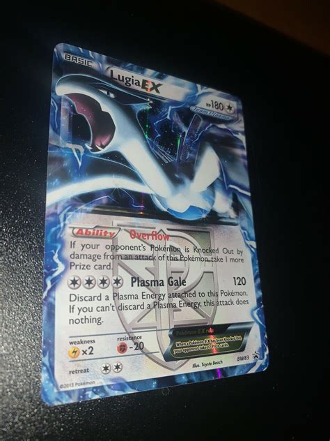 Mavin Lugia Ex Bw Team Plasma Holo Rare Black Star Promo Pokemon