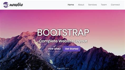 Responsive Bootstrap Website Start To Finish With Bootstrap 4 HTML5 CSS3