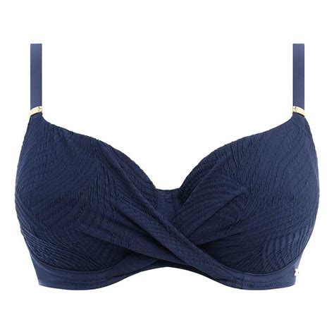 Ottawa Twist Front Full Cup Bikini Top AmpleBosom