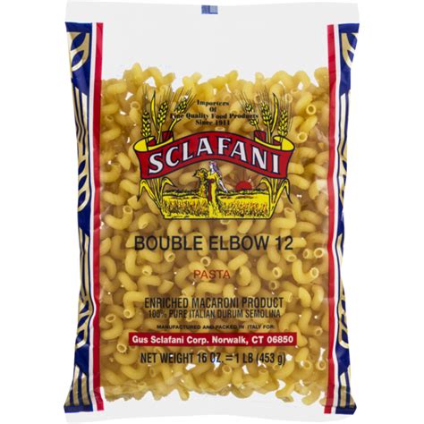 Sclafani Pasta Bouble Elbow Oz Instacart