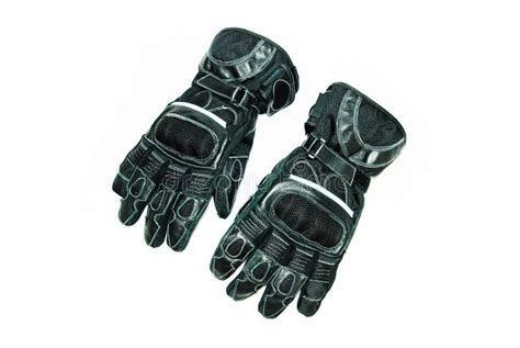 Motorcycle leather gloves stock photo. Image of motorized - 24987360