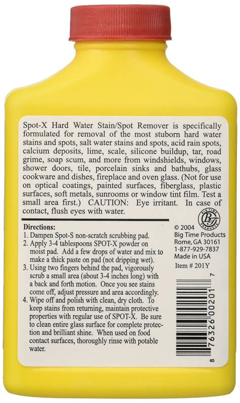 Spot X Hard Water Stain Spot Remover 7 Ounces 2 Pack Buy Online In