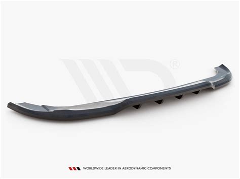 Central Rear Splitter Vertical Bars Mercedes Benz A Amg Line W176 Fa