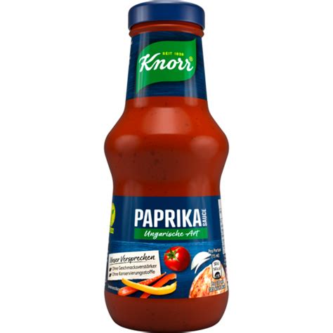 EDEKA Knorr Paprika Sauce Ungarische Art 250 Ml Online Kaufen