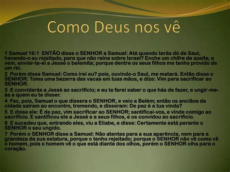 Como Deus Nos V Ppt