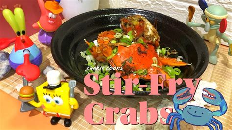 Stir Fry Crabs Super Easy To Cook Youtube