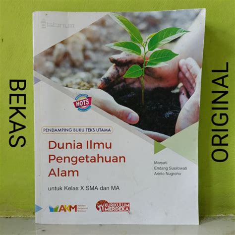 Jual Buku Dunia Ilmu Pengetahuan Alam IPA Kelas 10 X 1 I SMA MA