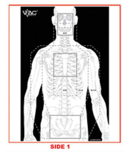 Action Target Vtac P Viking Tactics Double Sided Advanced Training