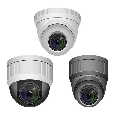 surveillance camera vector design illustration isolated on white background 1843726 Vector Art ...