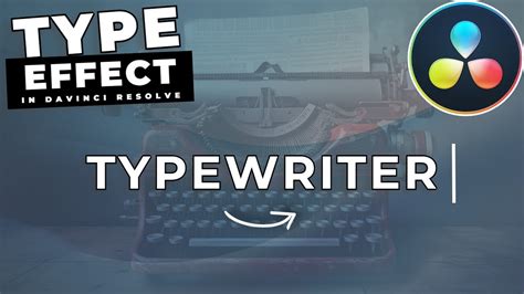 How To Make A Typewriter Effect In Davinci Resolve Youtube