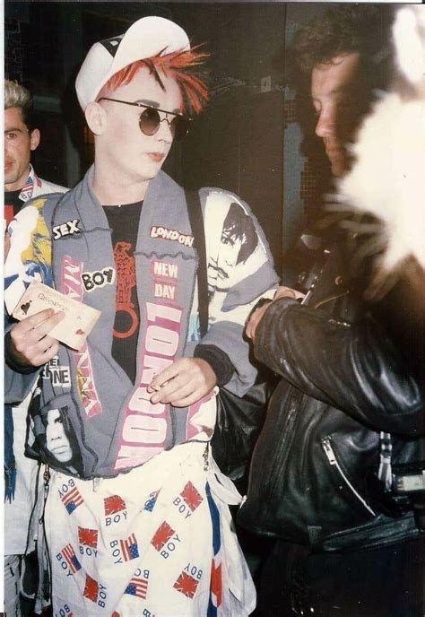 BOY LONDON STORY — BOY George wear BOY London in 1986.