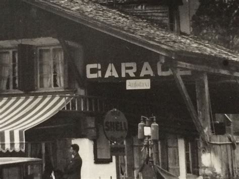 Gsteig b Gstaad Hótel Bären belebt Oldtimer Foto AK Kaufen auf Ricardo