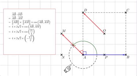 1ère Calculer Un Produit Scalaire Avec Le Cosinus De Langle Youtube