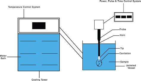 Schematic Of A Probe Type Sonication System Adapted From Jabbar Et Al