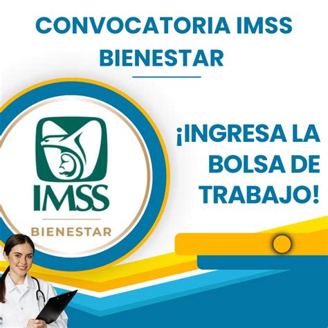 ≫ 🥇 Convocatoria Imss Bienestar ¡ingresa La Bolsa De Trabajo 【2024