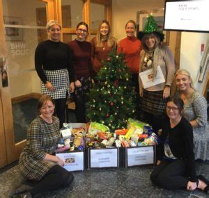 Bhw Staff Give Generously To Local Foodbank Bhw Solicitors Leicester