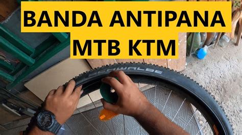 BANDA ANTIPANA BICICLETA KTM MTB YouTube