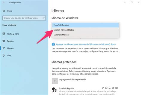 Cómo Cambiar El Idioma De Windows 10