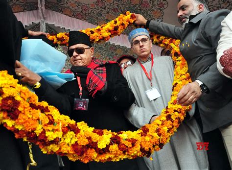 Srinagar Re Elected President Of National Conference Party Dr