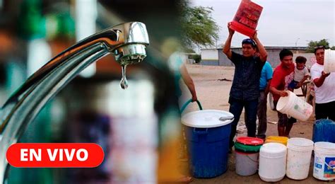 Corte De Agua Sedapal Hoy Viernes 18 De Agosto Del 2023 Estos Son Los