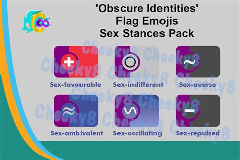 Obscure Identities Flag Emojis Sex Stances Pack Cheeky8 S Ko Fi Shop Ko Fi ️ Where