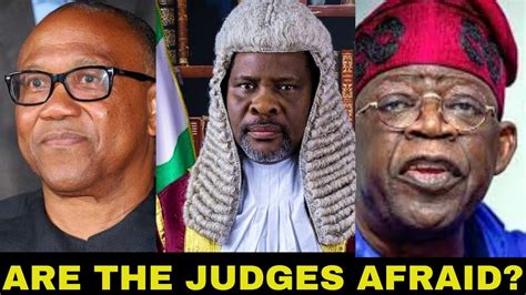 JUSTICE UGOS RESIGNATION TINUBU JUDICIARY WHY PETER OBIS