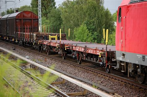 Gattung L Flachwagen Mit Einzelrads Tzen In Sonderbauart Fotos