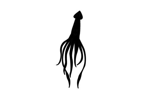 Giant Squid Design (SVG Cut file) by Creative Fabrica Crafts · Creative Fabrica