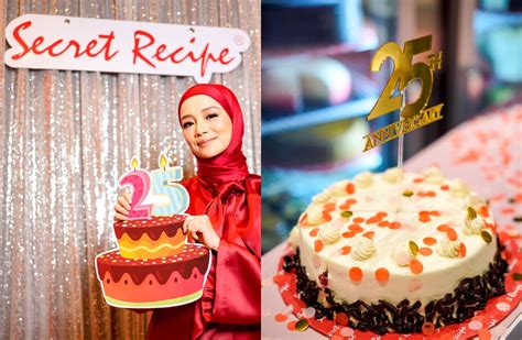 Happy Anniversary Secret Recipe Celebrates 25 Years With Mira Filzah