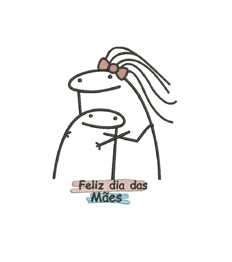 Matriz de Bordado 10 Memes Divertidos Flork Dia das Mães Elo7