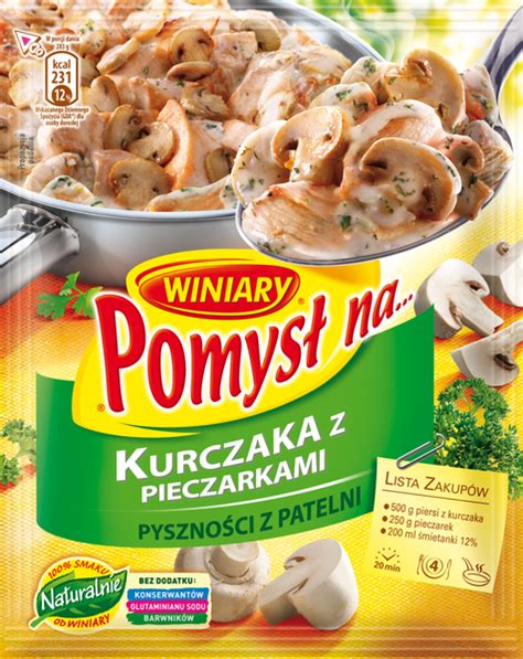 Winiary Pomysł na Kurczaka z pieczarkami Fixy Opinie e commerce