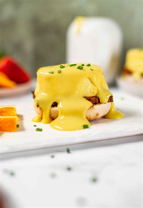 The Best Vegan Eggs Benedict • Tasty Thrifty Timely