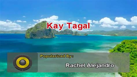 Kay Tagal - Rachel Alejandro (MIDI Karaoke) - YouTube