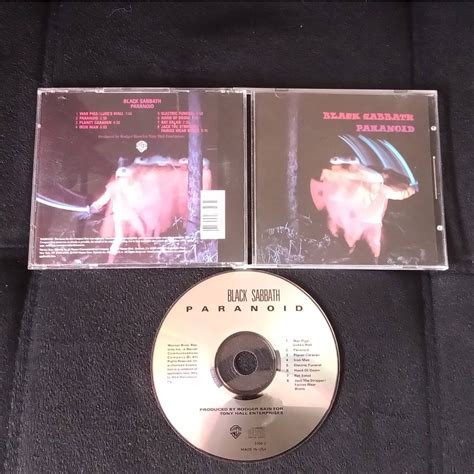 Cd Black Sabbath Paranoid Importado Marcelovieiramusic Shopee