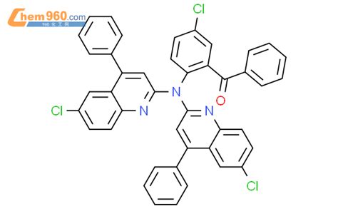 76303 79 2 Methanone 2 Bis 6 Chloro 4 Phenyl 2 Quinolinyl Amino 5