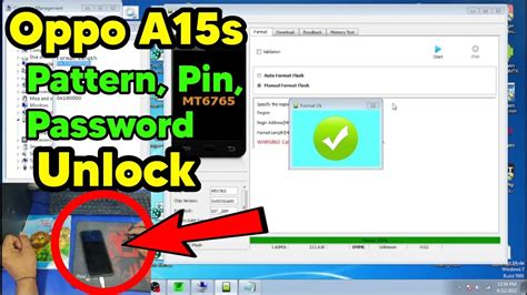 Oppo A S Cph Pattern Pin Password Unloock Sp Flash Tool