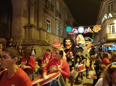 La Tradici N Gigantera De Zamora Pasea Por Las Calles De Braga En