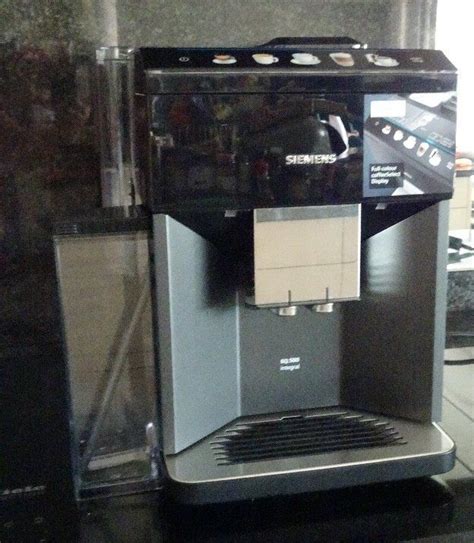 Kaffee Vollautomat Siemens Eq Integral In Schwarz Kaufen Auf