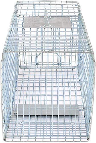 HomGarden Humane Live Animal Cage Trap 32inch Steel Catch Release ...