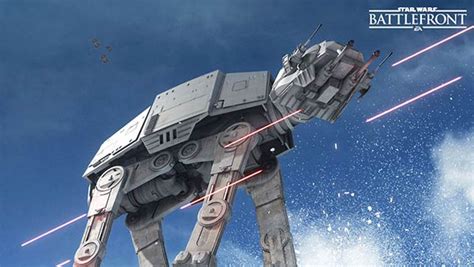 E3 2015 Star Wars Battlefront Walker Assault On Hoth Gameplay And