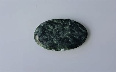 Seraphinite Oval Cabochon Grams Energy In Balance