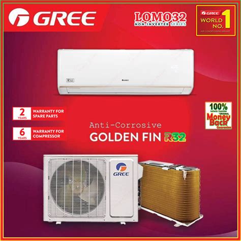 Gree Hp Non Inverter Air Conditioner Gwc Qc K Nnb B I Gwc Qc