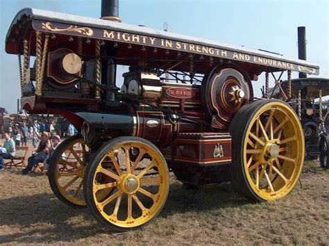 Fowler Showmans Engine The Iron Maiden Steam Engine Old Tractors