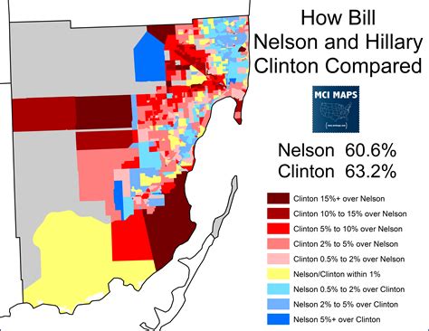What Went Wrong in Miami-Dade County in 2018 - MCI Maps | Election Data