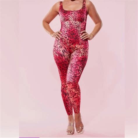 Yitty Intimates And Sleepwear Yitty Catsuit By Lizzo Black Pink