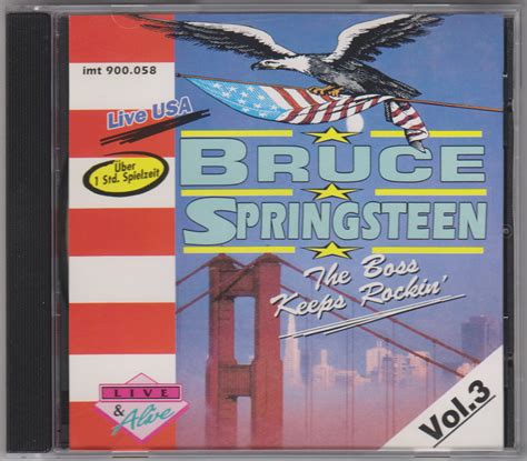 Bruce Springsteen Collection Live Usa The Boss Keeps Rockin Vol