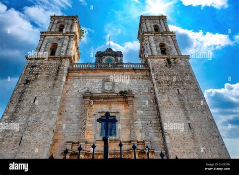 Valladolid Yucatan Mexico Stock Photo Alamy