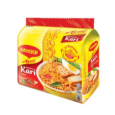 Maggi 2 Minute Noodle Curry 5x79g Chicken 5x77g Shopee Malaysia