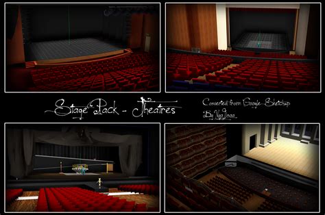 MMD STAGE PACK - 4 Theatre Stages [DL] by NyaLinaa on DeviantArt