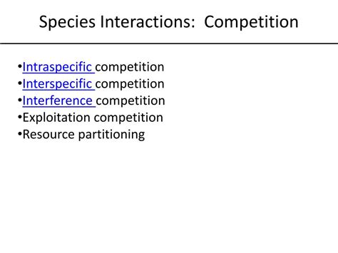 PPT - Species Interactions PowerPoint Presentation, free download - ID:1877244